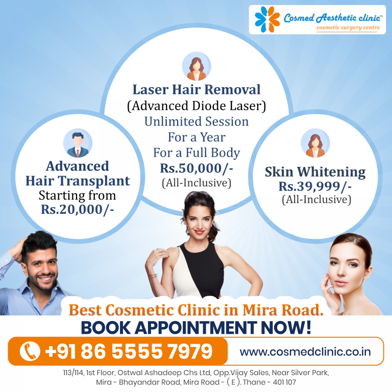 photo of Cosmed Aesthetic Clinic, a Clinics located near Mumbai, a Clinics located near Mumbai